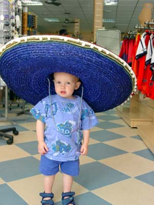 This picture will always remind me of our trip to Benidorm, Spain in April 2002