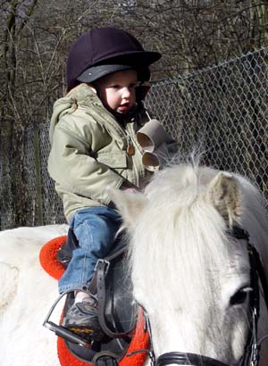 Pony Ride - man was that fun!