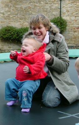 Trampoline fun in Oxford