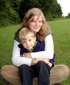 Kirstie with Joshua