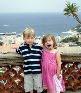 A silly moment while on holiday in Monaco