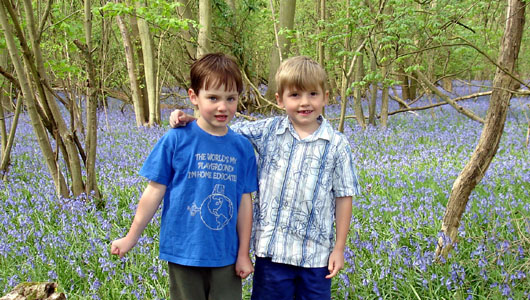 Joshua with his good friend Joshua (who now lives in Dublin)