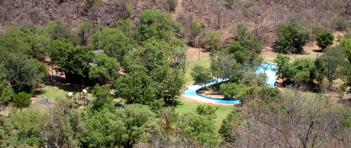 This is the patch of paradise we stayed in - Little Eden near Cullinan