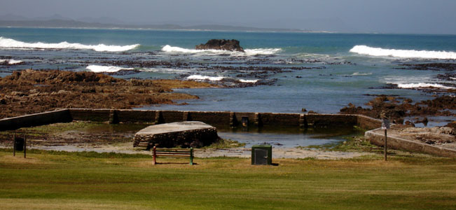 The view from the house in Kleinbaai