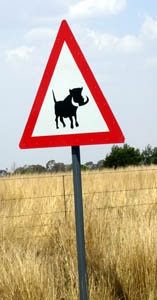 A roadsign you will only ever see in Africa