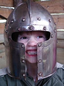 Joshua the fierce Norman warrior