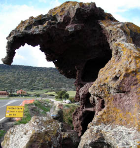 Elephant Rock - a volcanic rock formation near Castelsardo