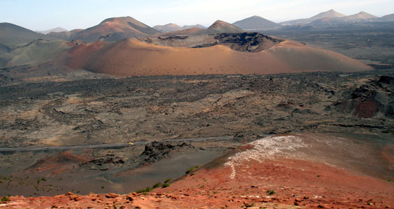 Another of the craters surrounding Timanfaya