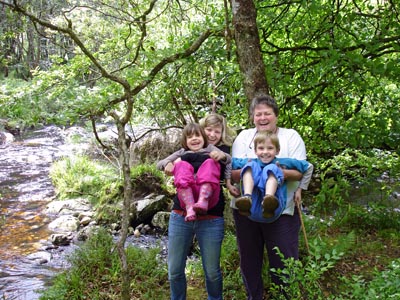 A light-hearted moment at Laragh