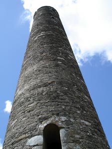 These towers were used to escape from attackers