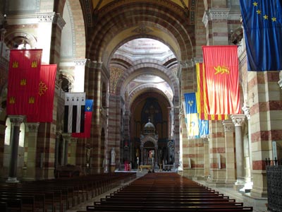 Another impressive cathedral in Marseille's old city