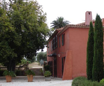 A wine estate just outside of Cassis