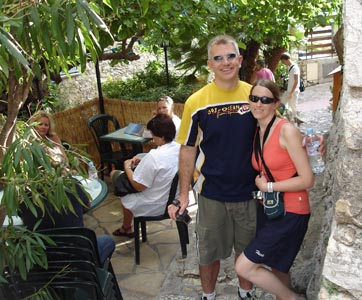 A brief visit to Eze, just across the French border from Monaco