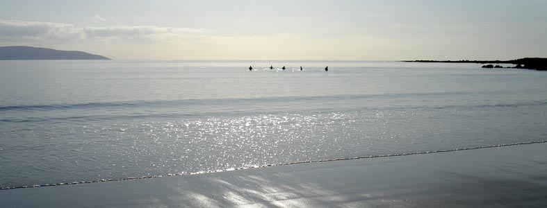 A perfect, calm evening at Silverstrand, Galway