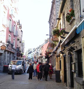 Galway city center