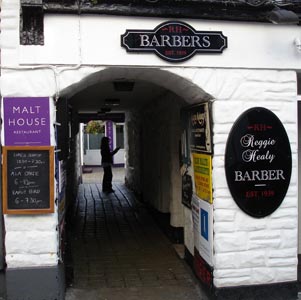 Typical scenery in Galway city