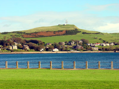 A beautiful view across Campbeltown's bay