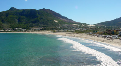 A lovely hot day at Hout Bay beach