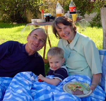 Grandma & Grandpa and Joshua