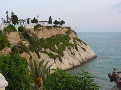 A typical view of the coastal structure