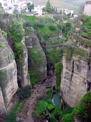 The other side of the Gorge in Ronda