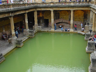 Another view of the Roman Baths...
