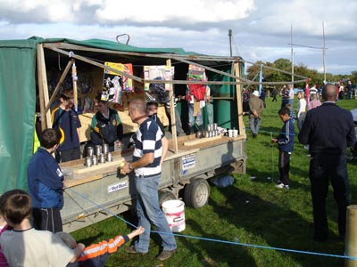 Some fun and games at the threshing festival