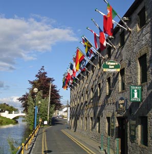 Tullamore Dew is a famed whiskey made in Tullamore