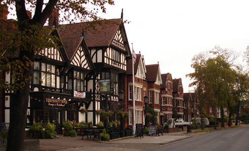 Some more houses - this time along the Embankment