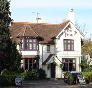 The pub on the corner by the park - a pleasant place to dine